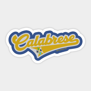 Calabrese Sticker